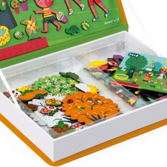 New Sealed Janod Magneti’Book 4 Seasons • 3 to 8 Years - Picture 6 of 16